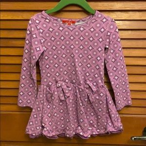 Onekid Purple print dress